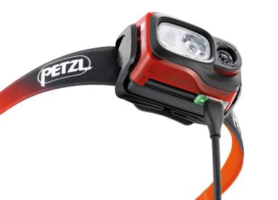 Petzl SWIFT RL Hoofdlamp LED werkt op een accu, werkt op USB 700 lm 100 h