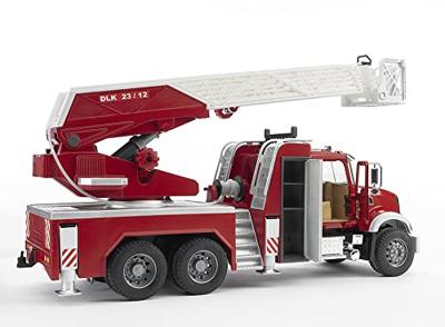 Bruder 02821 MACK Granite Brandweerwagen met Pomp + Licht en Geluid - thumbnail