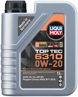 LIQUI MOLY Oil toptec 6310 1l 0w-20