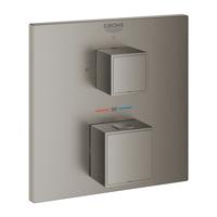 Opbouwdeel GROHE Grohtherm Cube Zonder Omstel Hard Graphite Geborsteld - thumbnail