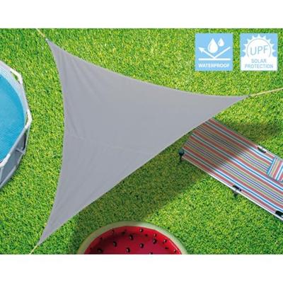 Zonnetent 5 x 5 x 5 m Grijs Driehoekig