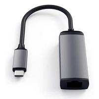 Satechi USB-C Adapter [1x USB-C stekker - 1x RJ45] ST-TCENM - thumbnail