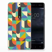 Nokia 5 | TPU bumper | Funky Retro - thumbnail