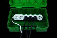 Heitronic 21046 Verdeelbox Groen - thumbnail