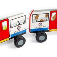 Bigjigs houten londen trekbus - thumbnail