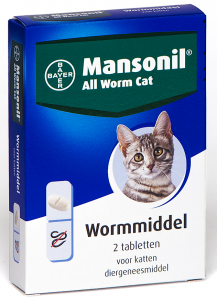 Mansonil kat all worm tabletten