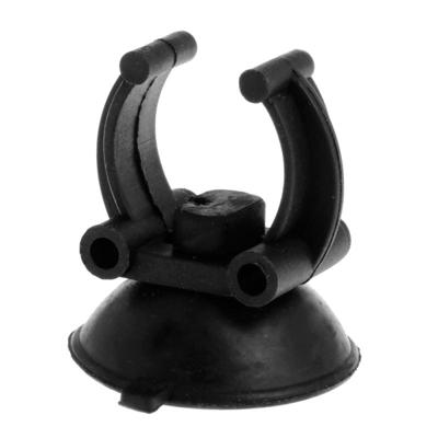 50 stuks 3.5 cm diameter zwarte zuignap clip voor aquarium kachel tubing Rain Bar