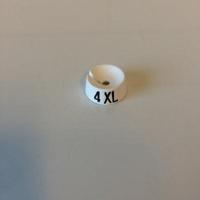 MB wit/zwart 4XL voor op kledinghanger - thumbnail