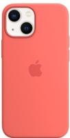 Apple Silicone MagSafe Case iPhone 13 Mini Pink Pomelo - thumbnail