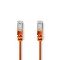 CAT5e SF/UTP-Netwerkkabel | RJ45 Male - RJ45 Male | 7,5 m | Oranje - thumbnail