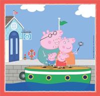 Clementoni legpuzzel super color vierkant peppa pig, 3x48st. - thumbnail