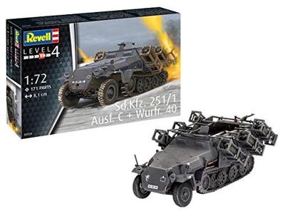 Revell 1/72 Sd.Kfz. 251/1 Ausf. C + Wurfr. 4 Revell 1/72 Sd.Kfz. 251/1 Ausf. C + Wurfr. 4