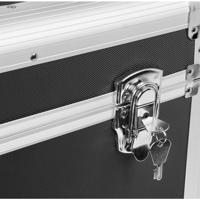 Power Dynamics RC80 Vinyl Record case voor 12 inch platen zwart - thumbnail