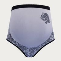 Cache Coeur Zwangerschapsslip Illusion Lace Wit Zwart - thumbnail
