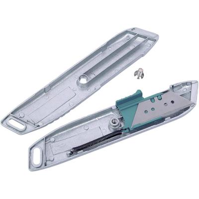 Wolfcraft Veiligheidsmes | Met intrekbaar mes | 1 stuk - 4134000 Wolfcraft Veiligheidsmes | Met intrekbaar mes | 1 stuk - 4134000