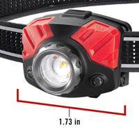 Coast FL75R Hoofdlamp LED werkt op een accu, werkt op batterijen 530 lm 11 h - thumbnail