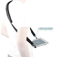 Mobilis Schouderriem Sonstiges Notebookzubehör Zwart - thumbnail