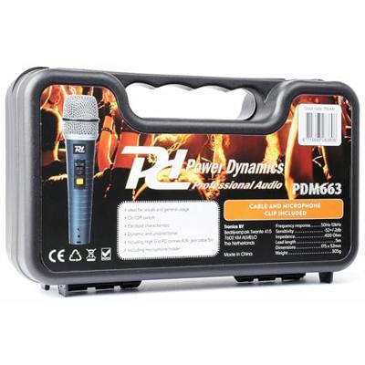 Power Dynamics PDM663 Dynamische microfoon