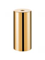 Light depot - kunststof fitting rond E27 - goudkleur - Outlet - thumbnail