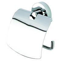 Geesa Luna closetrolhouder met klep chroom 915508