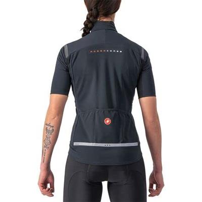 Castelli Gabba RoS 2 fietsjack korte mouw zwart dames M