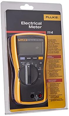 Fluke 114 Multimeter Digitaal CAT III 600 V Weergave (counts): 6000