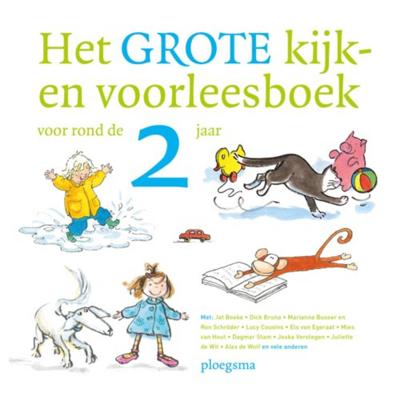 Het grote kijk-en voorleesboek voor rond de 2 jaar (Hardback)