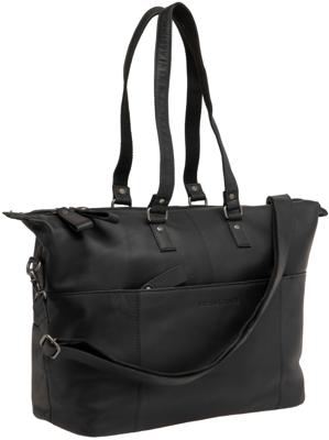 Newlooxs verla laptop tas 21l leer black