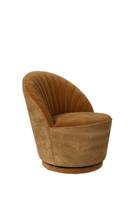 Dutchbone Fauteuil 'Madison', kleur Goud - thumbnail