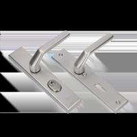 AMI Veiligheidsbeslag 251/50/15 Kt 92 Rotaveer Kruk 379, Profielcilinder 92 F1 Deurdikte 53/57 Mm - 891522 - thumbnail