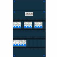 SEP 8 groepen 3F 3 aardlekschakelaars 30mA hoofdschakelaar 4 polig 3910243080 - thumbnail