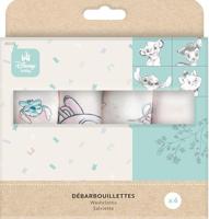 Set van 3 washandjes Disney® LILO & STITCH wit - thumbnail