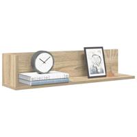 Wandschappen 2 st 75x16,5x16,5cm bewerkt hout sonoma eikenkleur - thumbnail