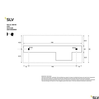 SLV WandlampKarpo USB wit - 1002140