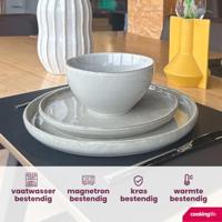 Cookinglife Serviesset Urban Chic 18-delig / 6 personen - 6 dinerborden, 6 ontbijtborden en 6 kommen - thumbnail