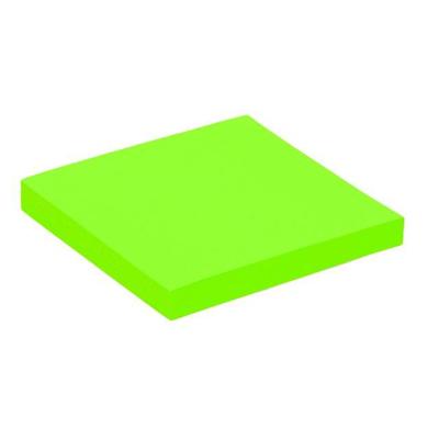 Memoblok quantore 76x76mm neon groen | 6 stuks
