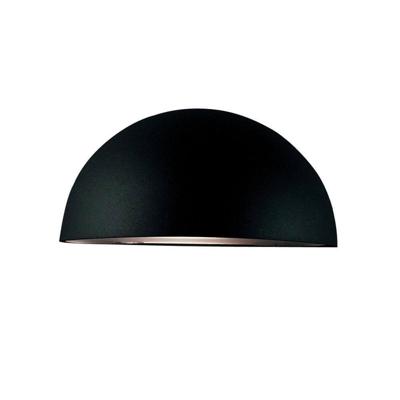 Buitenlamp zwart breed Nordlux &apos;Scorpius&apos; wandlamp E14 fitting IP23 modern 200mm