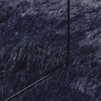 Hoogpolig vloerkleed NAVARRA 160x230 cm polyester marineblauw - thumbnail