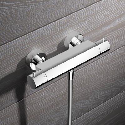 Hotbath Buddy Thermostatische Douchemengkraan - met half duims onderaansluiting - Chroom B008CR Hotbath Buddy Thermostatische Douchemengkraan - met half duims onderaansluiting - Chroom B008CR