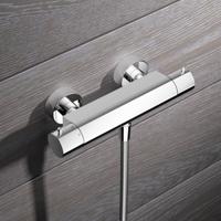 Hotbath Buddy Thermostatische Douchemengkraan - met half duims onderaansluiting - Chroom B008CR - thumbnail