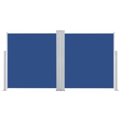 VidaXL Windscherm uittrekbaar 160x600 cm blauw VidaXL Windscherm uittrekbaar 160x600 cm blauw