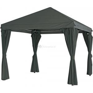 Paviljoen Yasumi Kiosk 3 x 3 meter - grijs Paviljoen Yasumi Kiosk 3 x 3 meter - grijs