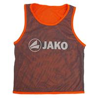 JAKO 2618 Overgooier Reverse - Fluo Oranje/Steengrijs - Senior - thumbnail