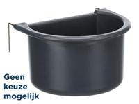 TRIXIE HANGBAKJE MET DRAADHOUDER KUNSTSTOF ASSORTI 11X8 CM 400 ML 4 ST - thumbnail