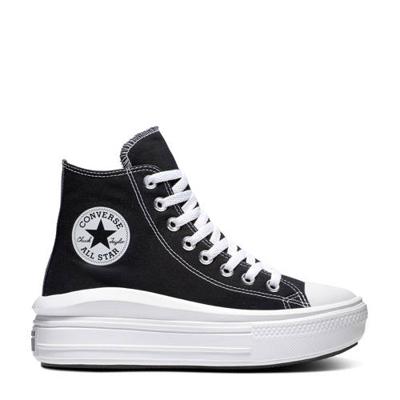 Sportschoenen voor Dames Converse Chuck Taylor All Star Move Vrouw Zwart Schoenmaat 38
