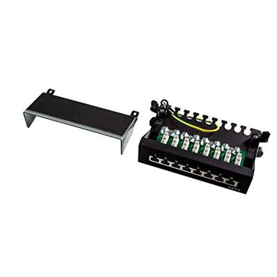 LogiLink NP0017B 8 poorten Patchpaneel CAT 6 1 HE LogiLink NP0017B 8 poorten Patchpaneel CAT 6 1 HE