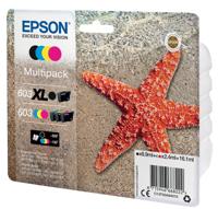Epson 603 XL inktcartridge 1 stuk(s) Origineel Hoog (XL) rendement Zwart, Cyaan, Magenta, Geel - thumbnail