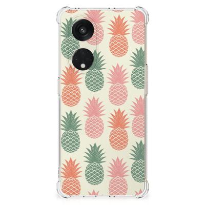 OPPO Reno8 T 5G Beschermhoes Ananas OPPO Reno8 T 5G Beschermhoes Ananas