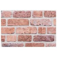 Wandpanelen 10 st 3D 100x50 cm EPS rood - thumbnail