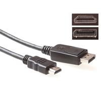 ACT AK3988 Verloopkabel DisplayPort Male/HDMI-A Male - 1 meter - thumbnail